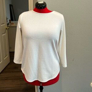 Van Heusen Ivory top